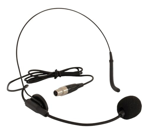 VOCOPRO Digital-Quad-B-500 Four Channel UHF Wireless Mic System Configured with Clip-on Bodypacks to use Headset andLapel Microphones - DIGQUADB500