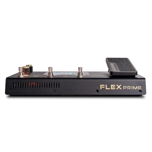 HeadRush Flex Prime Electric Guitar Multi-Effects Pedal | Multi-Effects Processor with Amp Cloner, Looper, Auto-Tune, Wi-Fi, Bluetooth, Touchscreen, Drum Machine, Neural Amp Modeler - style: Flex Prime