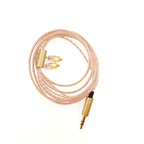 IEM Earphone Cable, OCC Copper 2-Pin 0.78mm, MMCX 3.5mm Plug, 1.25m (1, mmcx-3.5) - color: mmcx-3.5