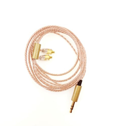 IEM Earphone Cable, OCC Copper 2-Pin 0.78mm, MMCX 3.5mm Plug, 1.25m (1, mmcx-3.5) - color: mmcx-3.5
