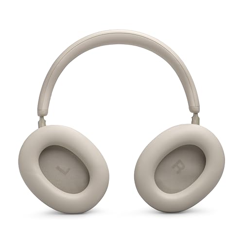 JBL Live 780NC - Noise Cancelling Headphones - Champagne | JBL Signature Sound with Hi-Res Audio wired and wireless, True Adaptive Noise Cancelling 20, real time calibration - color: Champagne