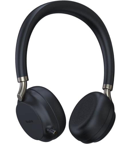 Yealink BH72 Bluetooth Wireless Business Headset, Black, USB-A