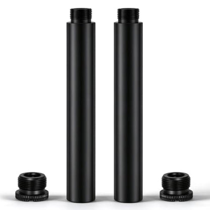 6 Inch Mic Stand Extension Tubes KE26XL, 5/8-27 Male to Female, 2 Pack - size: 6-INCH 2PCS