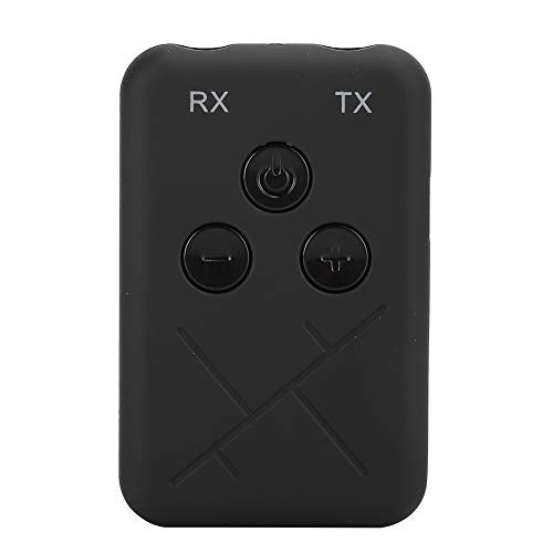 2 in 1 Bluetooth Audio Adapter Transmitter Receiver | Low Latency Wireless Audio Adapter with Fast Connection for Car Stereo Home Speaker, Bluetooth 5.0