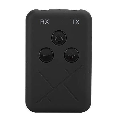 2 in 1 Bluetooth Audio Adapter Transmitter Receiver | Low Latency Wireless Audio Adapter with Fast Connection for Car Stereo Home Speaker, Bluetooth 5.0