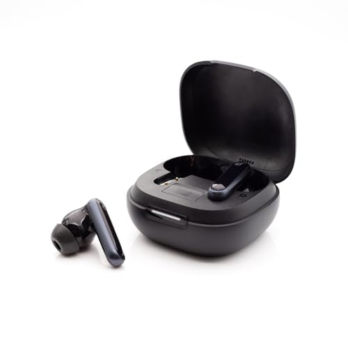 Klowcok Replacement Foam Ear Tips for Soundcore P40i / Liberty 4 NC Earbuds | Memory Foam Tips, 3 Pairs, S/M/L, Black
