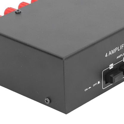 Audio Selector Box, 2 Speaker Out Passive Selector Switch Manual Switching Wide Compatibility for Music