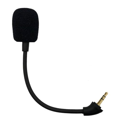3.5mm Replacement Game Mic for HyperX Cloud Mix Headphones | Detachable Microphone Boom, Noise Cancelling, for PS4 Pro PS5 Xbox One X PC ,Black