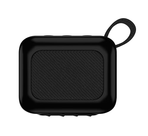 Silicone Case for JBL GO4 Portable Bluetooth Speaker, Soft Drop-Proof Protective Cover Scratch-Resistant Carrying Case with Carabiner (Black) - color: Black