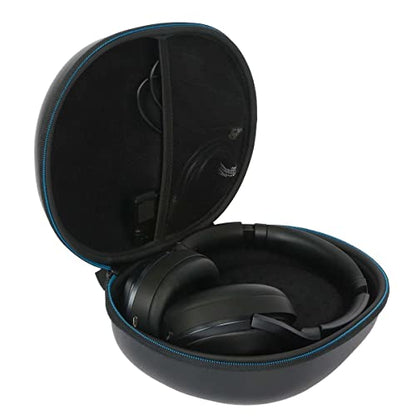 Hard Travel Case for Full Size Headphone | Compatible with Most Headphone, Shockproof, Impact-resistant, Protective Storage Box, Smooth Zipper