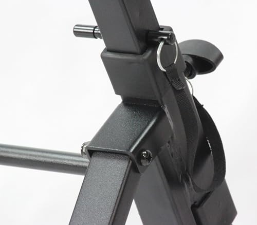 GRIFFIN Guitar Amplifier Stand (Stage-FramePRO Series) – Low Profile Audio Amp Tilt Back Adjustment – Combo PA Speaker Karaoke Monitor Holder – Speaker Cabinet Studio Equipment Platform Riser