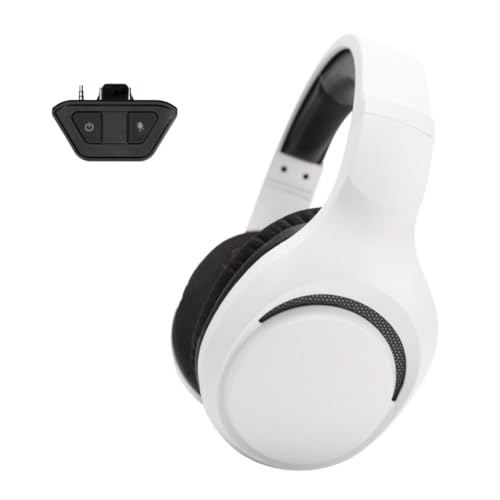 BW5 Wireless Gaming Headset for Xbox Series X|S,Xbox One,PS5,Nintendo Switch & PC,Wireless Gaming Headphones with LED Light,2.4G &Bluetooth Mode,Bass Surround