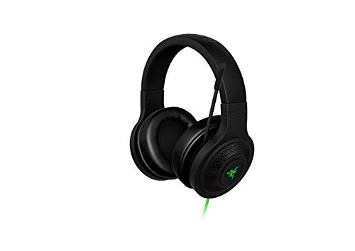 Razer Kraken USB Over Ear PC and Music Headset - Black - color: Black, size: 32mm Drivers, style: USB Black