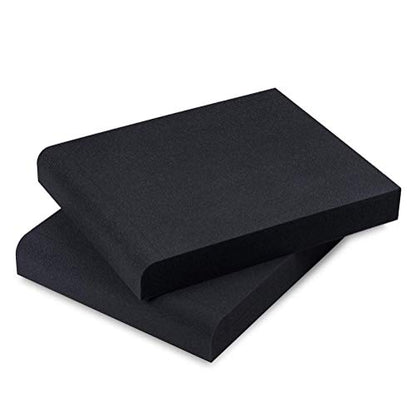 Speaker Isolation Pads,High Density Shockproof Foam Risers,2Pcs Studio Monitor Isolation Pads High Density Acoustic Foam