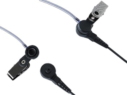 Replacement Acoustic Tube for Two Way Radio Earpiece Coil or Surveillance Kit Headset 2 Pack