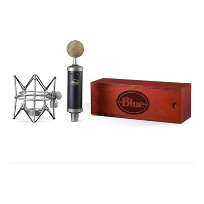 Blue Microphone Baby Bottle XLRCardioid Condenser Microphone for Recording, Streaming, Podcasting, Gaming, Mic with Large Diaphragm Cardioid Capsule, Shockmount & Protective Case