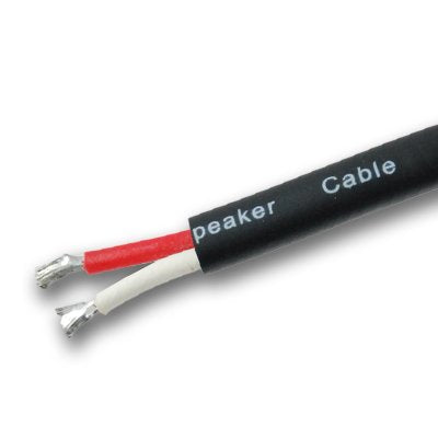 Seismic Audio QRW25Pair 25-Feet Raw Wire to 1/4-Inch Speaker Cable, 16 Guage, PA/DJ/Home Audio - size: 25 Feet