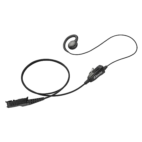 BSE12-AX C-Shape Swivel Style Earpiece Headset for Motorola Radio XPR3300 XPR3500e DEP8050 Elite - size: 1 Piece