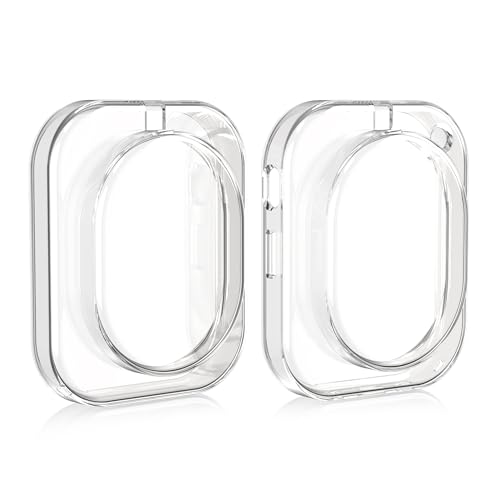 kwmobile Covers Compatible with Nothing Headphone (1) Case - 2X Ear Cup Cases Protectors Accessories - Transparent - color: transparent