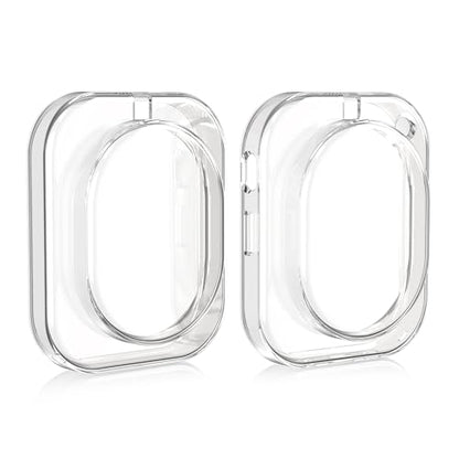 kwmobile Covers Compatible with Nothing Headphone (1) Case - 2X Ear Cup Cases Protectors Accessories - Transparent - color: transparent