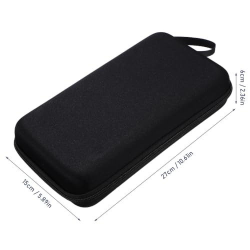 ibasenice Wireless Microphone Storage Case Portable Case Padded Dividers Holder for Wireless Go Ii Accessories