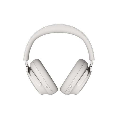 Bose QuietComfort Ultra Bluetooth Headphones (2nd Gen), Wireless Headphones with Spatial Audio, Over Ear Noise Cancelling with Mic, Up to 30 Hours of Play time, White Smoke - color: White