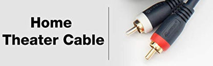 STEREN 25' Python Dual-Audio Cable - color: 2-Male to 2-Male, size: 25 Feet