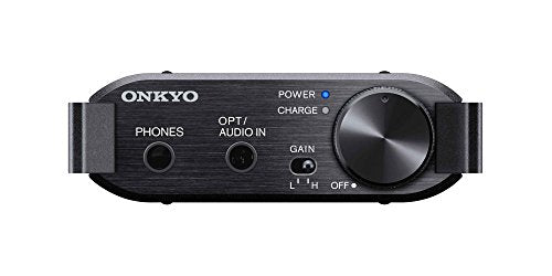 ONKYO Portable Headphone Amplifier DAC Equipped with Black DAC-HA200(B) [Japan Impot]