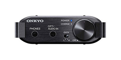 ONKYO Portable Headphone Amplifier DAC Equipped with Black DAC-HA200(B) [Japan Impot]