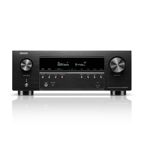 Denon AVR-S970H 7.2 Channel 8K UHD AV Receiver (90W x 7), Wi-Fi, Bluetooth | Built for Gaming, Audio & Video HEOS Multi-Room Streaming, Dolby Atmos, DTS:X, HDR10+, Dolby Vision, Dynamic HDR, HDMI 2.1 - style: AVR-S970H