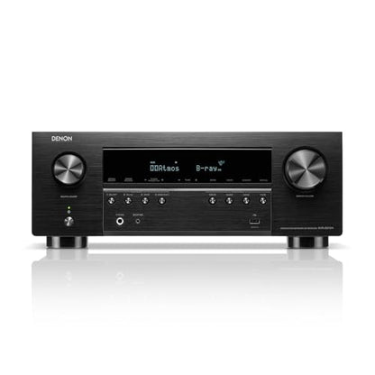 Denon AVR-S970H 7.2 Channel 8K UHD AV Receiver (90W x 7), Wi-Fi, Bluetooth | Built for Gaming, Audio & Video HEOS Multi-Room Streaming, Dolby Atmos, DTS:X, HDR10+, Dolby Vision, Dynamic HDR, HDMI 2.1 - style: AVR-S970H