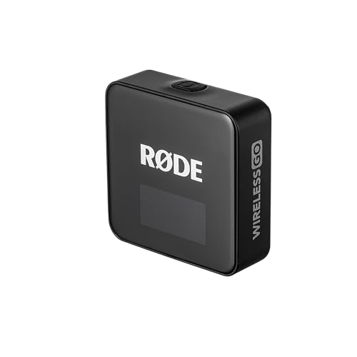 Rode Wireless GO III (Gen 3) Dual Channel Mic System | Compact 2.4GHz, 32-Bit Float Recording, Wireless Microphone for Cameras, Smartphones & Lavalier Use + 2X Lavalier Omnidirectional Condenser Mics