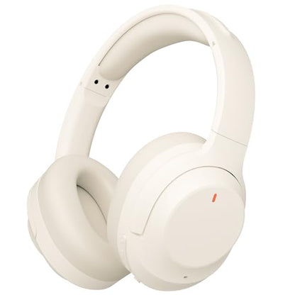 Upgraded Pro‑level Hybrid Active Noise Cancelling Headphones, HD Sound & Big Bass, 2X Softer Comfort, Long ANC Playtime, Wireless Over-Ear Bluetooth Headphones Perfect for Home Office|Travel|Pair - color: Light Yellow