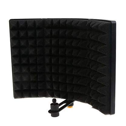 Microphone Isolation Shield Broadcast Noise Reduction Equipment Studio Acoustic Soundproofing Panels Wedges Soundproof Microphone Windscreen Foam Cover