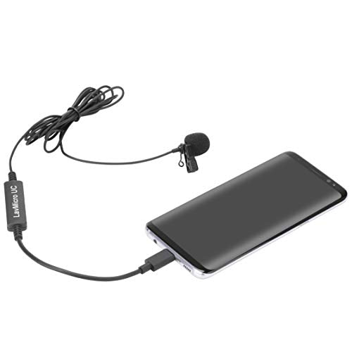 Saramonic LavMicro-UC Lavalier mic for USB Type-C Devices with Signal Converter