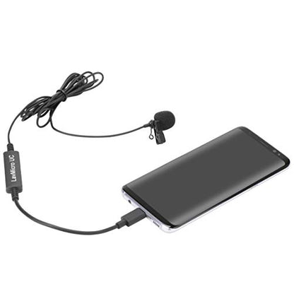 Saramonic LavMicro-UC Lavalier mic for USB Type-C Devices with Signal Converter