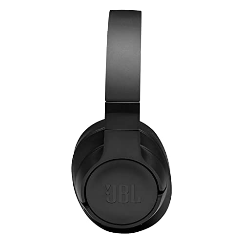 JBL Tune 710BT Wireless Over-Ear - Bluetooth Headphones with Microphone, 50H Battery, Hands-Free Calls, Portable (Black), Medium - color: Black