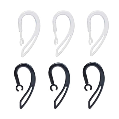 Replacement Ear Hook for Walkie Talkie Bluetooth Headset Black&Clear - color: Mix