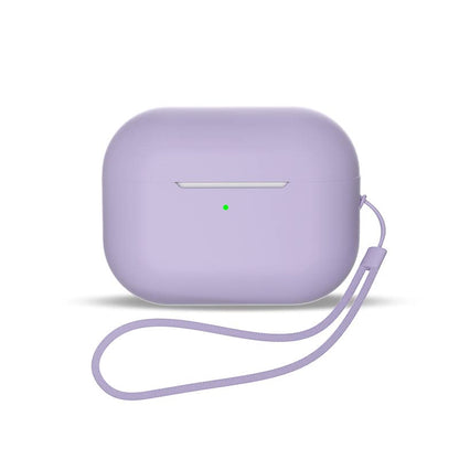 Wireless Bluetooth Earphone Cover - Soft Shell Silicone Protective Case With Lanyard