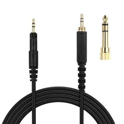 Replacement ATH-M50x Cable Aux Cord Compatible with Audio Technica ATH-M40x, ATH-M50x, ATH-M70x, ATH-M60x, 2.5mm to 3.5mm Headphones Audio Cord with 6.35mm Adapter, 6.6FT