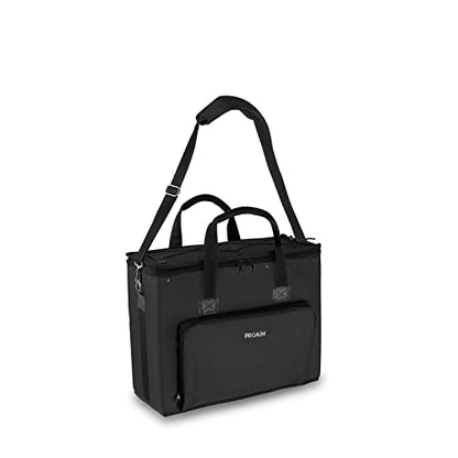 PROAIM Cube 4U Rack Bag for Sound Recordists, Soundmen, Musicians & Mixers. Professional Bag for Audio Systems, Wireless Microphone System, Field recording, Equalizers (BG-CB4U-01)