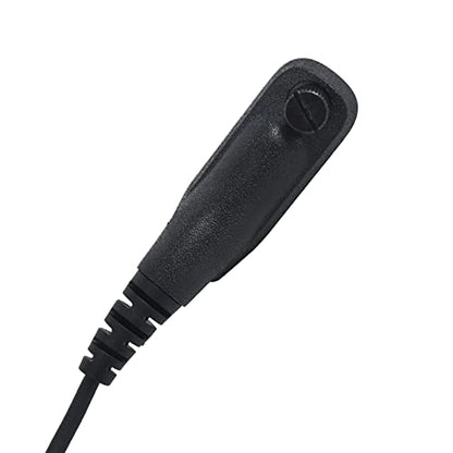 Noise Cancelling Sound Pick Up Over The Ear Boom Mic U94 Tactical Ptt Headphone for Motorola APX 6000 8000 XPR 6550 7550 7550e(Desert Tanm,NATO US Military Wired)
