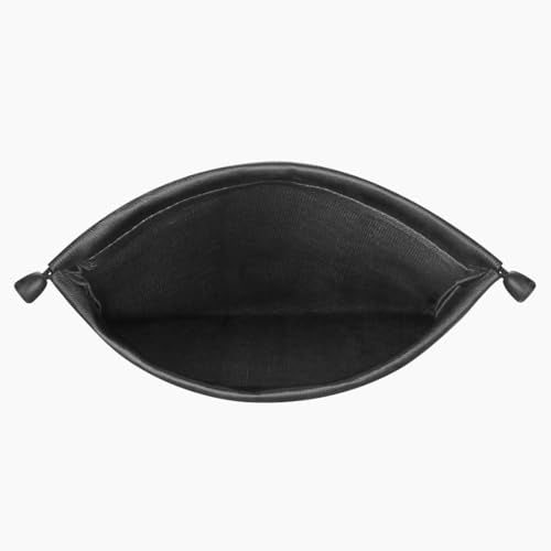 Geekria Headphones Pouch, Compatible with Sony WH-1000XM6, WH-1000XM4, Bose QC Ultra II, QC 45 and More, Universal Headset Pouch/Portable Travel Bag (Black PU)