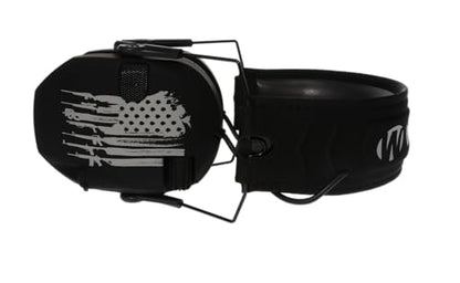 Walker's Razor Slim Electronic Muff - color: Flag, size: One Size