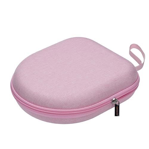 Ginsco Universal Headphone Case Compatible with JBL Tune 510BT 720BT, Sony WH-CH 720N/WH-CH520, with Sony/JBL/Soundcore Q20i Q30/BERIBES/TOZO/KVIDIO etc Wireless Headphones Pink - color: Pink