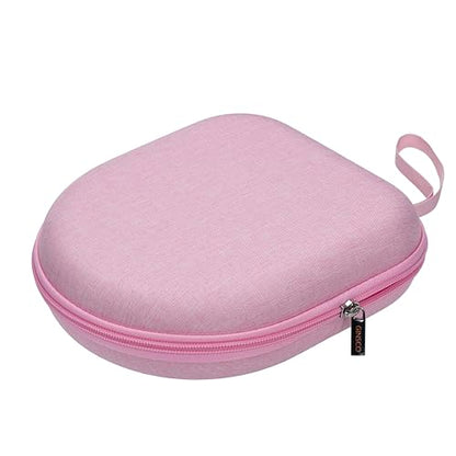 Ginsco Universal Headphone Case Compatible with JBL Tune 510BT 720BT, Sony WH-CH 720N/WH-CH520, with Sony/JBL/Soundcore Q20i Q30/BERIBES/TOZO/KVIDIO etc Wireless Headphones Pink - color: Pink