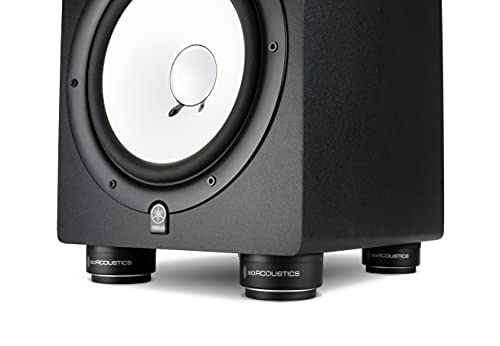 IsoAcoustics Iso-Puck Series Acoustic Isolators (Iso-Puck, 20 lbs max/Unit, 2-Pack) - size: Iso-Puck, 2 Pack