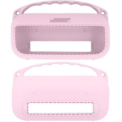 Silicone Cover for Bose SoundLink Flex Portable Speaker 2nd Gen | Scratch-resistant, Unhindered Sound, Silicone Construction, Portable Carrying Silicone Cover, Petal Pink Silicone Cover - color: Petal Pink Cover