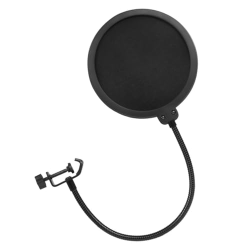 BESPORTBLE Double Layer Pop Filter Microphone Windscreen Shield Sponge Cover for Mic