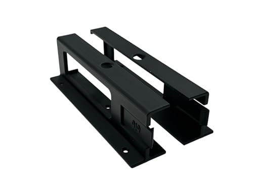 Desk Mount Kit for Focusrite Scarlett 6i6 (1st & 2nd Gen) - Under Desk Mount Brackets with Reversible Clips - Secure Mounting Accessories